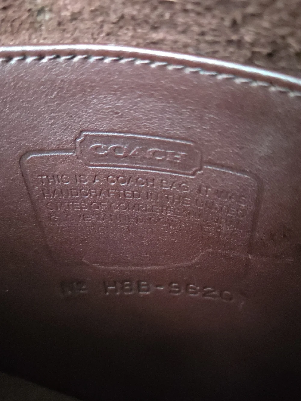 Coach Compact Pouch Brown Small 9620 Bag - Picture 6 of 11